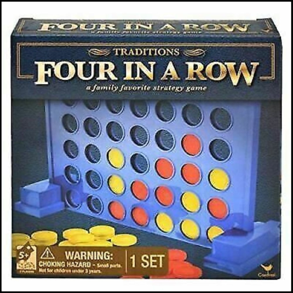 Traditions Four in a Row Board Game